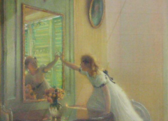 Dziewczynka z muchą Muenier, Jules-Alexis (1863 - 1942)