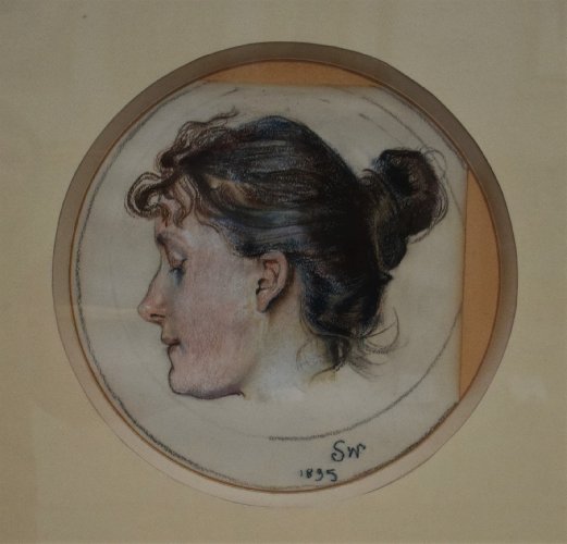 Głowa kobiety Wyspiański, Stanisław (1869 - 1907)