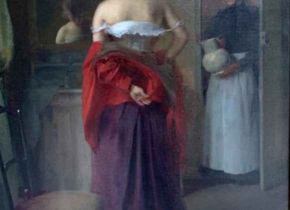 Kobieta przy toalecie Tournés, Étienne (1855 - 1931)