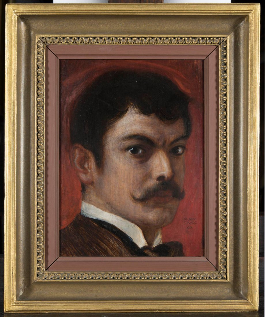 Portret własny von Stuck, Franz (1863 - 1928)