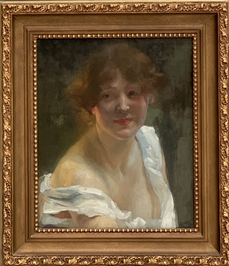 Uśmiech Besnard, (Paul) Albert (1849 - 1934)