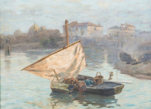 Wieczór w Chioggia Dill, Ludwig (1848 - 1940)