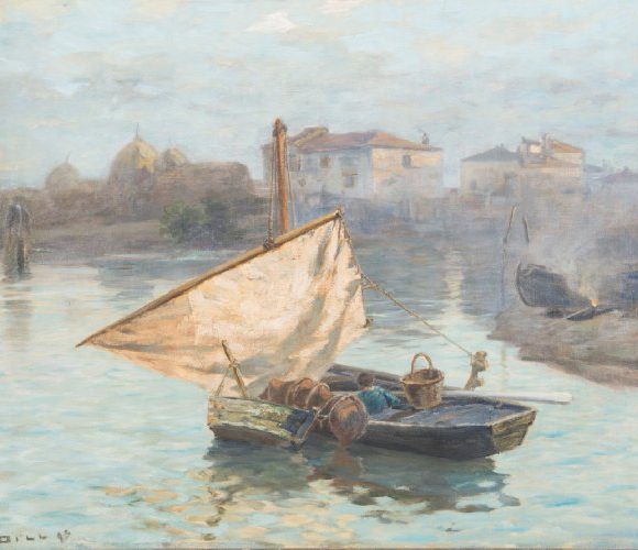 Wieczór w Chioggia Dill, Ludwig (1848 - 1940)