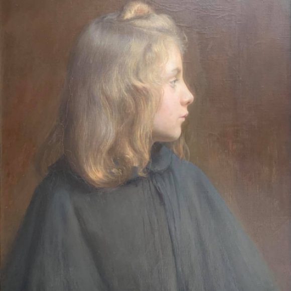 Zuzanna Studium głowy Delachaux, Léon (1850 - 1919)