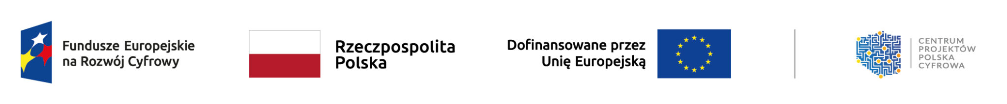 loga FERC, RP, dofinansowane przez UE, CPPC