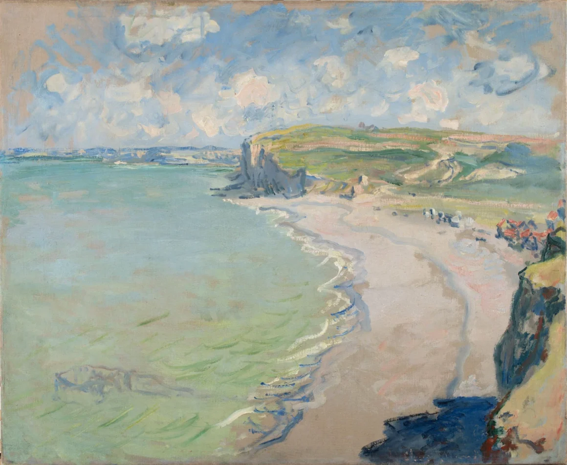 Claude Monet - Plaża w Pourville