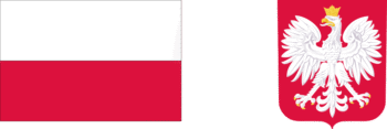 barwy Rzeczypospolitej Polskiej i wizerunek godła Rzeczypospolitej Polskiej