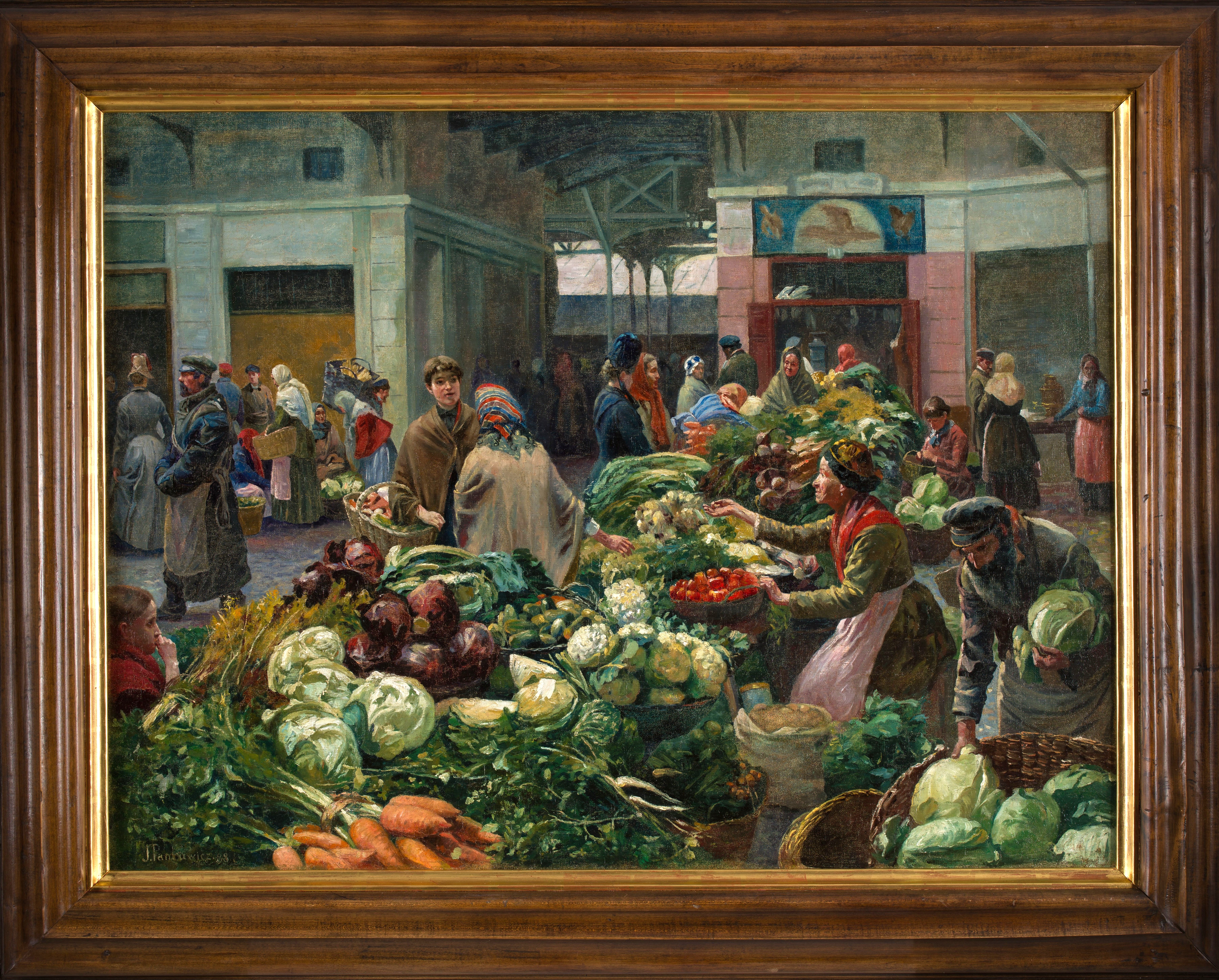 Ulec złudzeniu. Badania i konserwacja obrazu „Targ na jarzyny na placu Żelaznej Bramy w Warszawie”