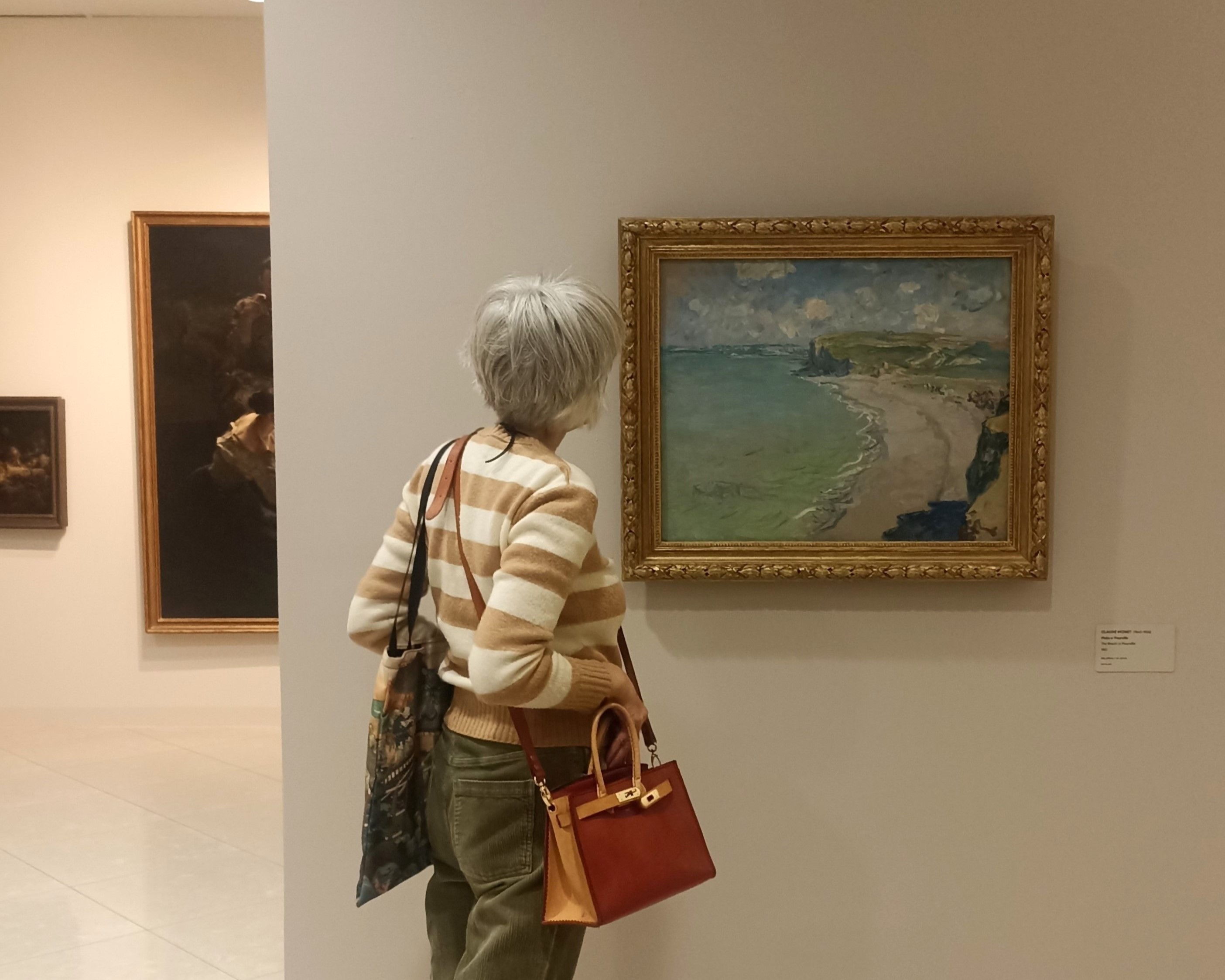 „Plaża w Pourville” w nowym miejscu ekspozycyjnym