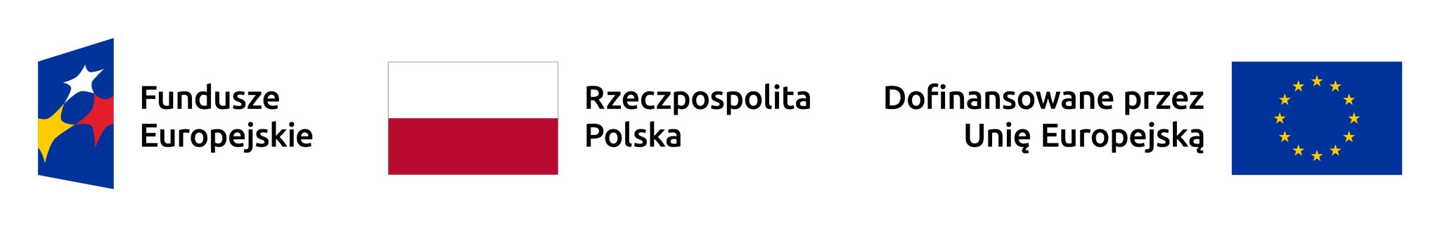 Logo Fundusze Europejskie, Rzeczpospolita Polska, Dofinansowano przez Unię Europejską.