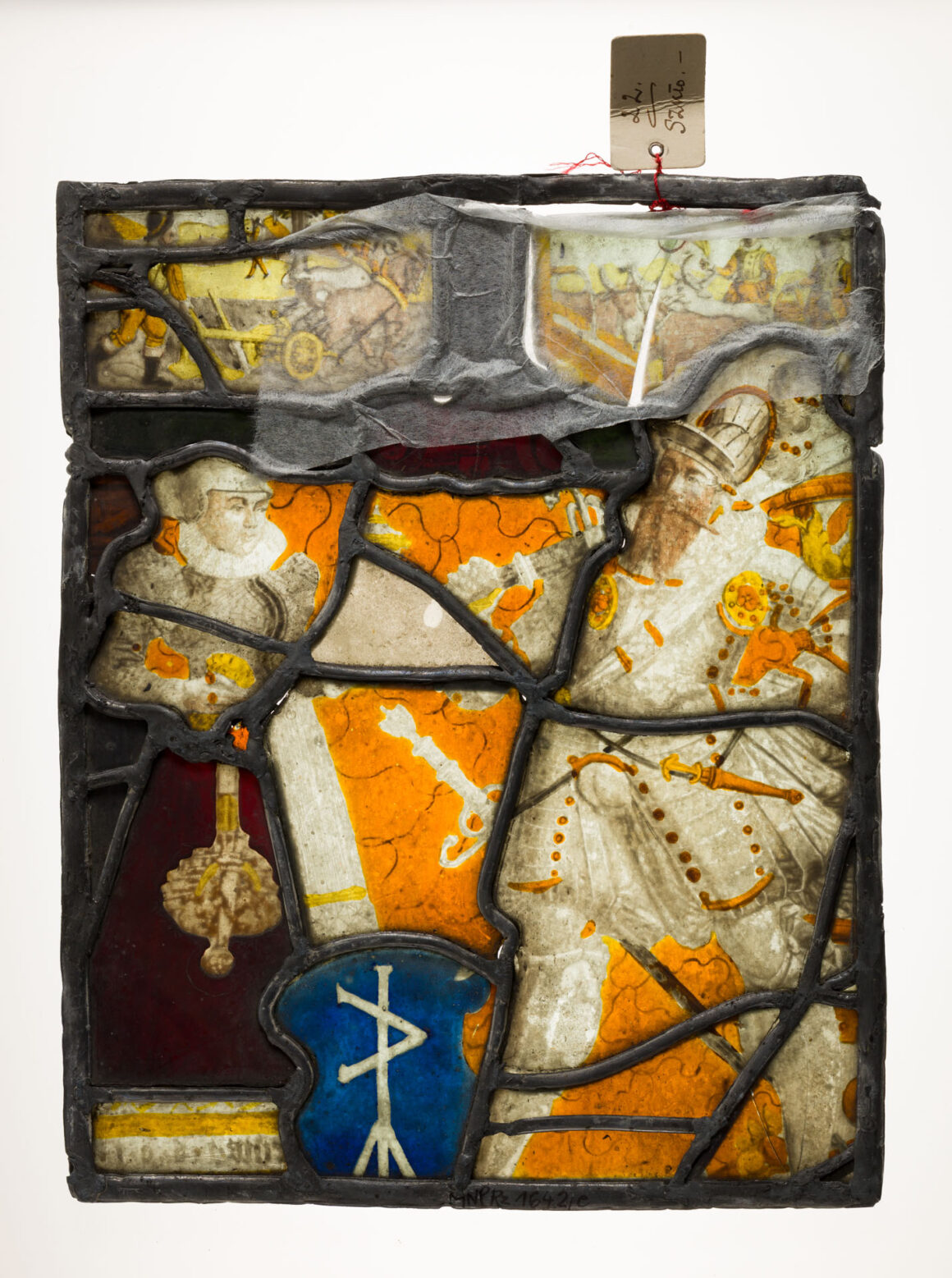 Fragment witrażu.